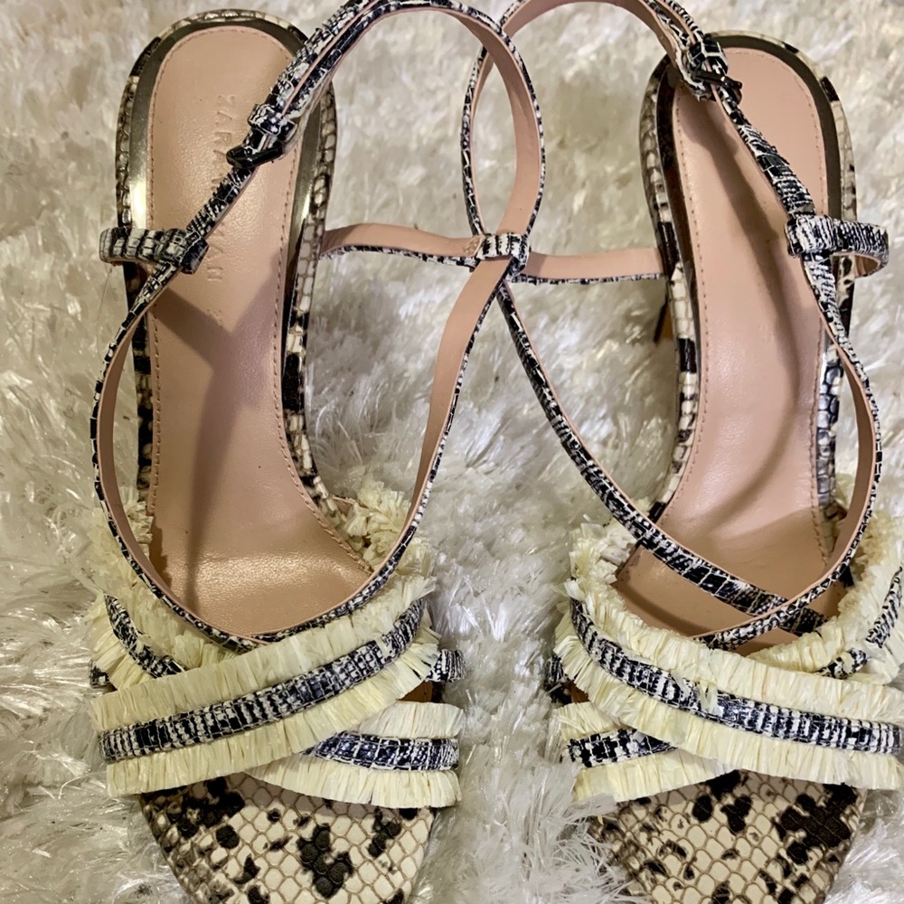 Zara Strapped Heels